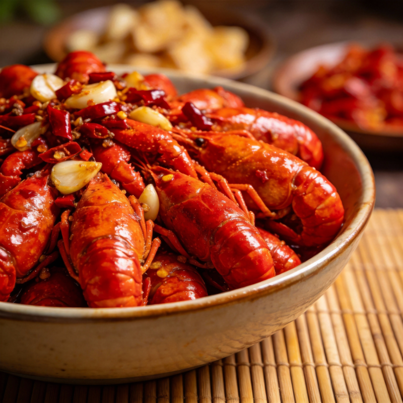 香辣小龙虾盛宴图片