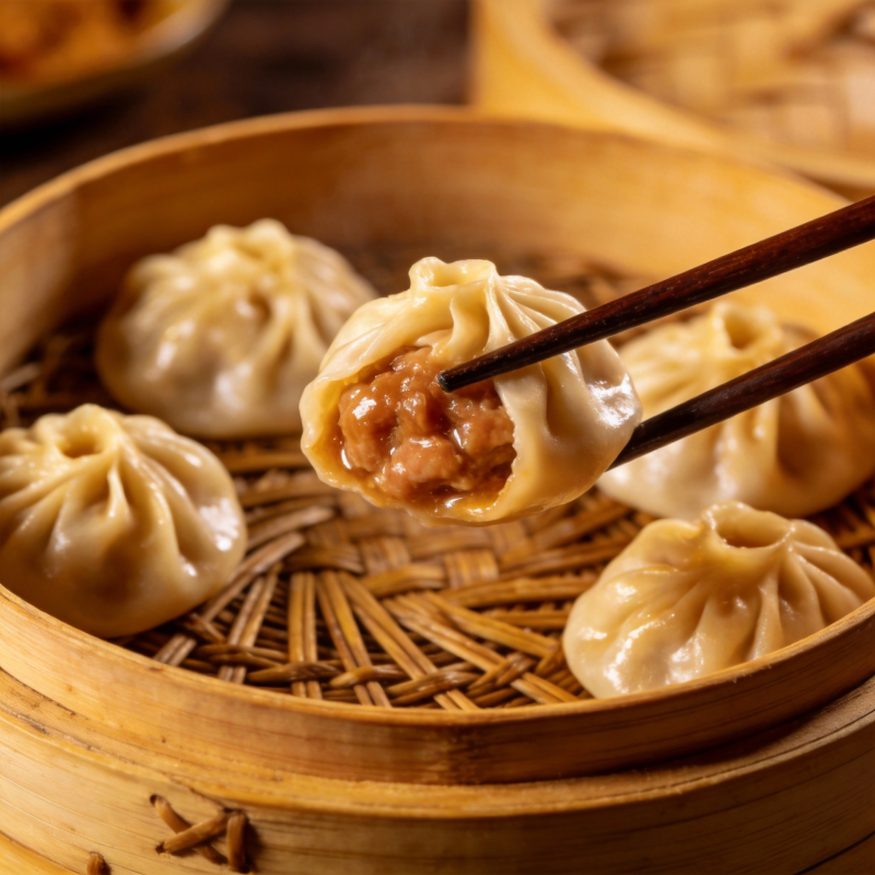 鲜美小笼包图片