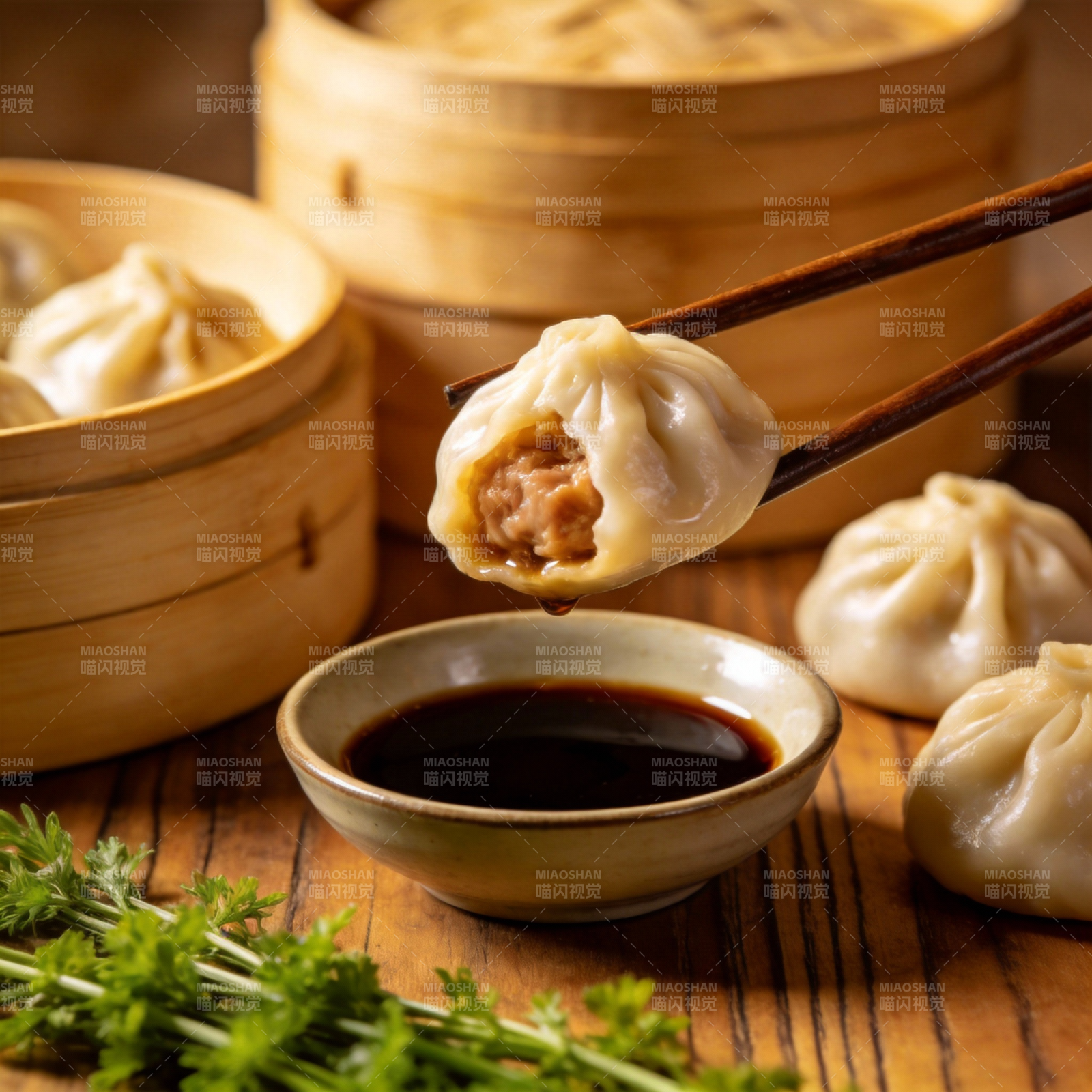 鲜美小笼包图片