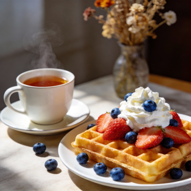 早餐时光 甜蜜享受图片