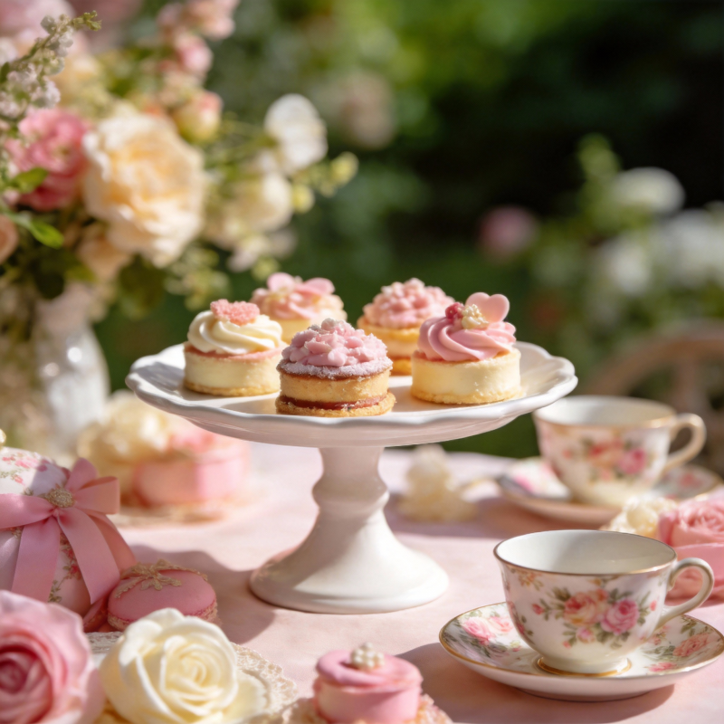 花园下午茶时光图片