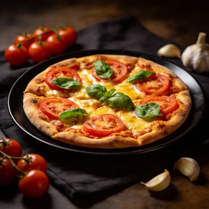 意式番茄披萨图片