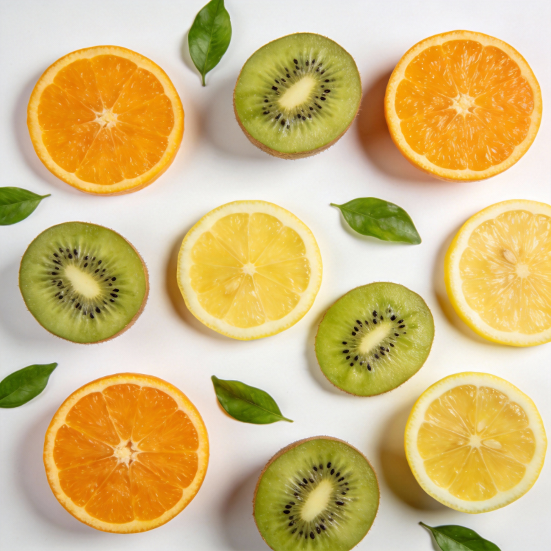 水果切片拼盘图片