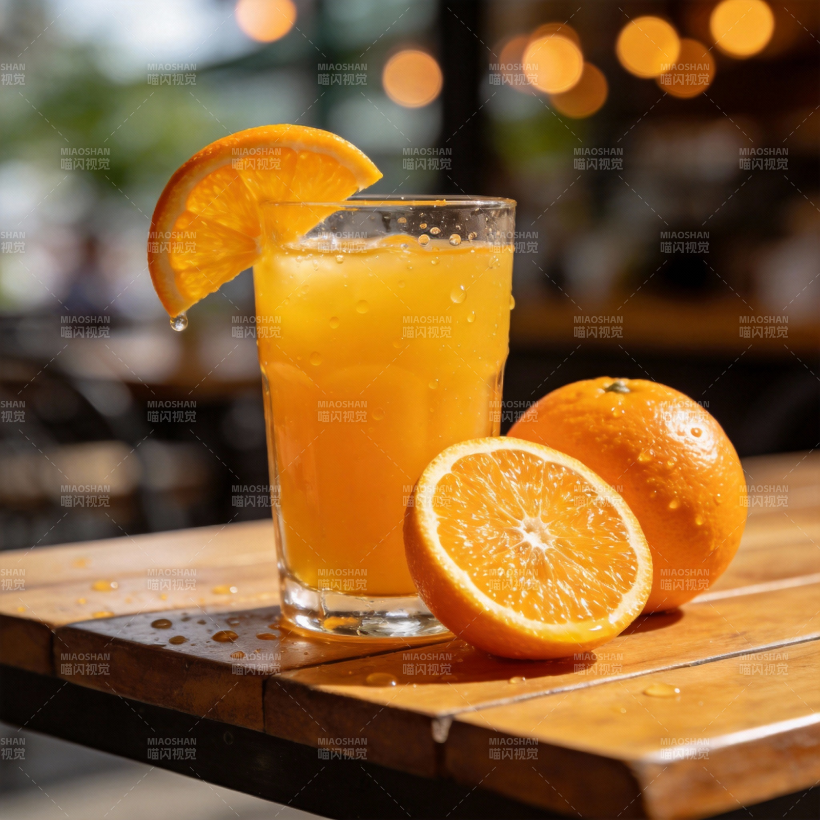 橙汁饮品 清新怡人图片