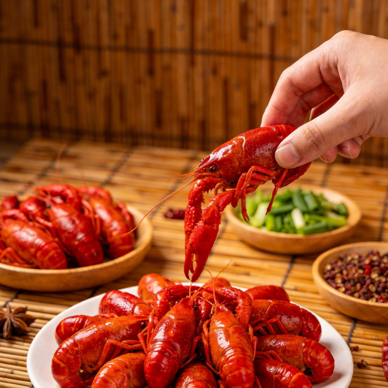 麻辣小龙虾盛宴图片