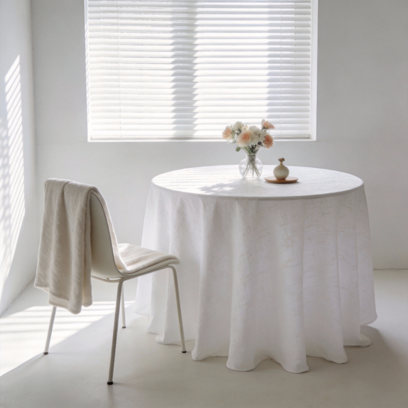 简约餐桌布置图片