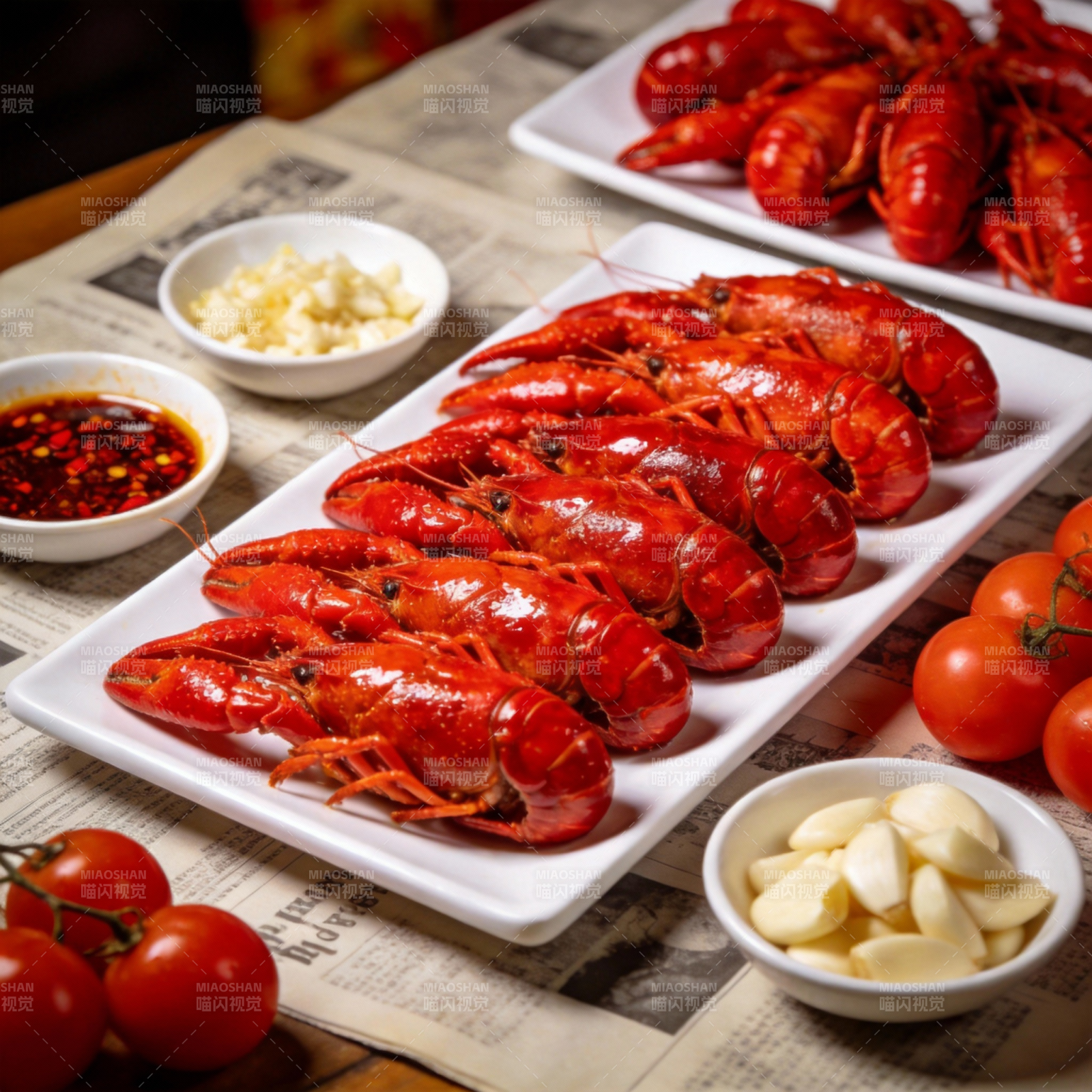 小龙虾宴席图片