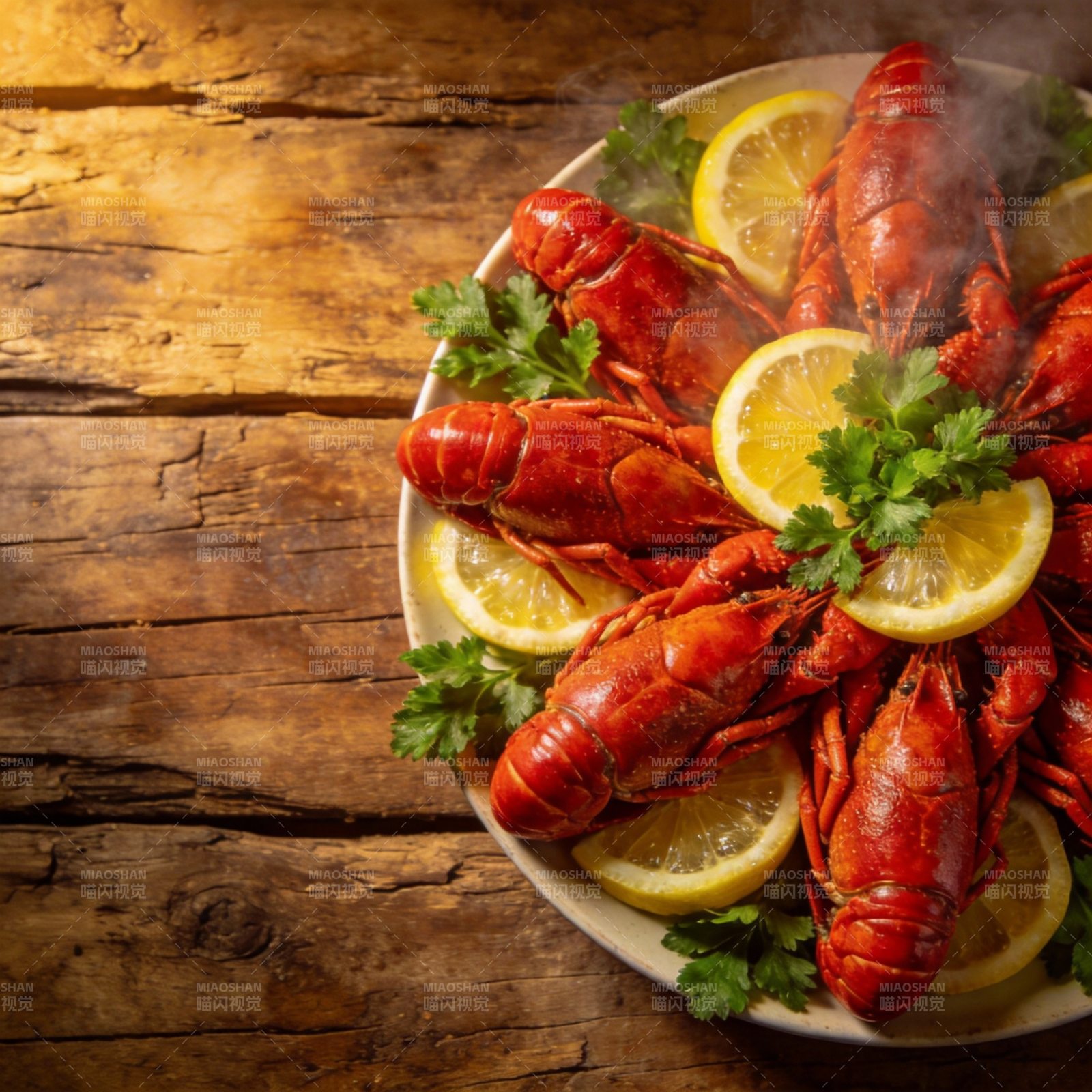 柠檬香草龙虾宴图片
