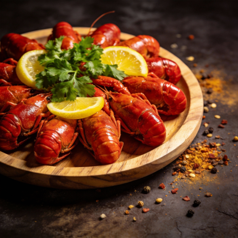 香辣小龙虾盛宴图片