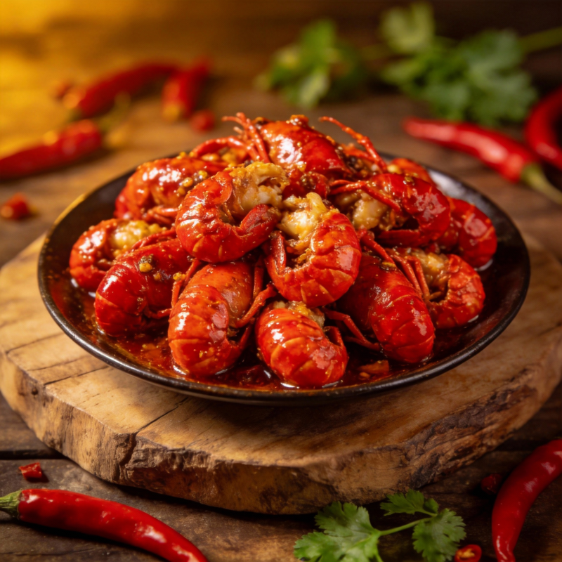 香辣小龙虾图片