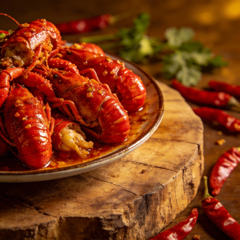 香辣小龙虾图片