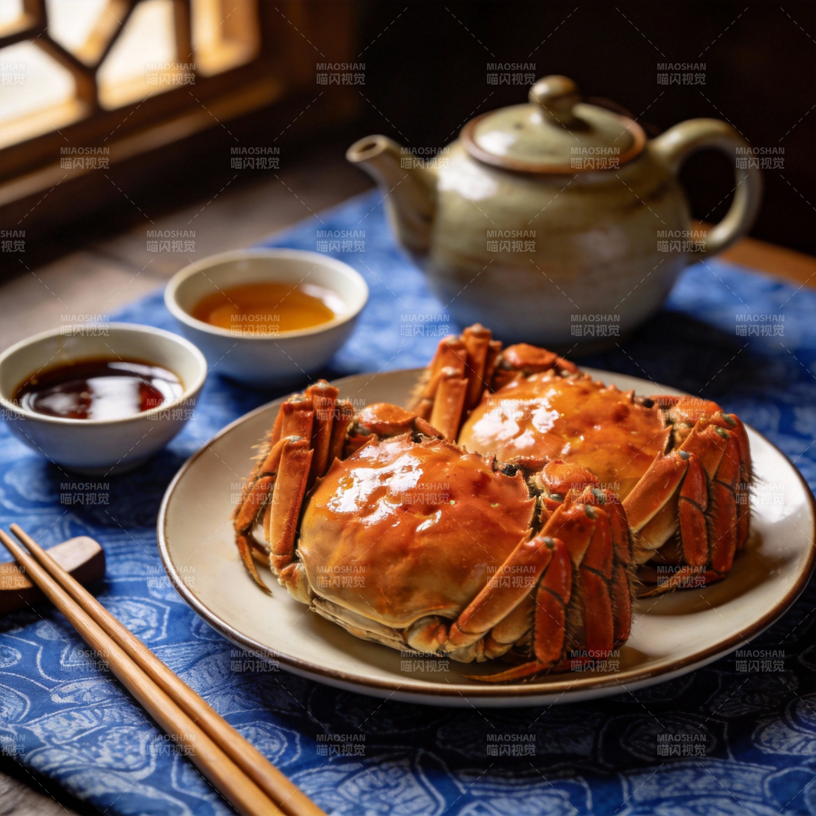 清蒸大闸蟹图片