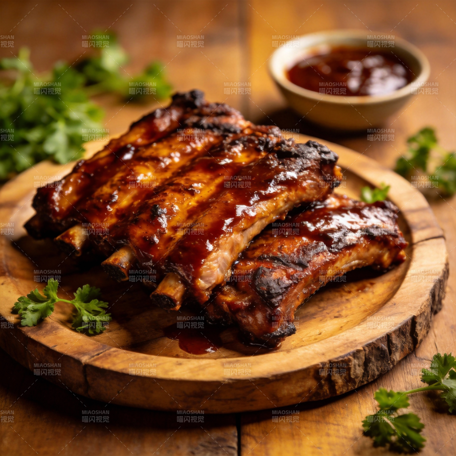 酱香烤排骨图片
