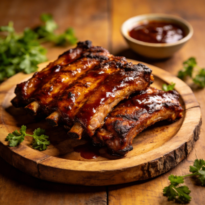 酱香烤排骨图片