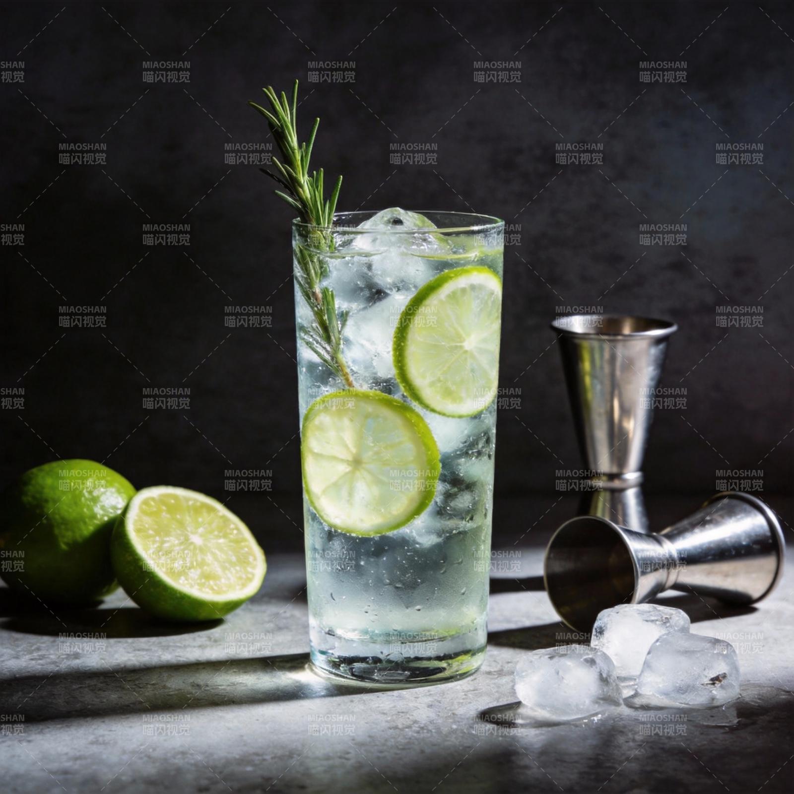 清新青柠鸡尾酒图片