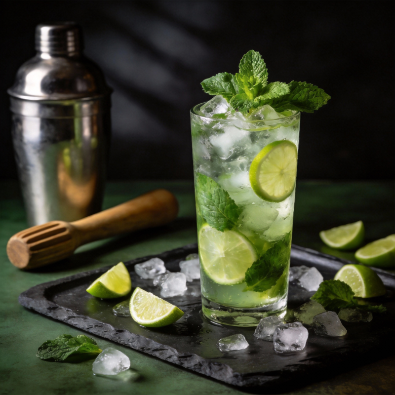 清凉薄荷莫吉托图片