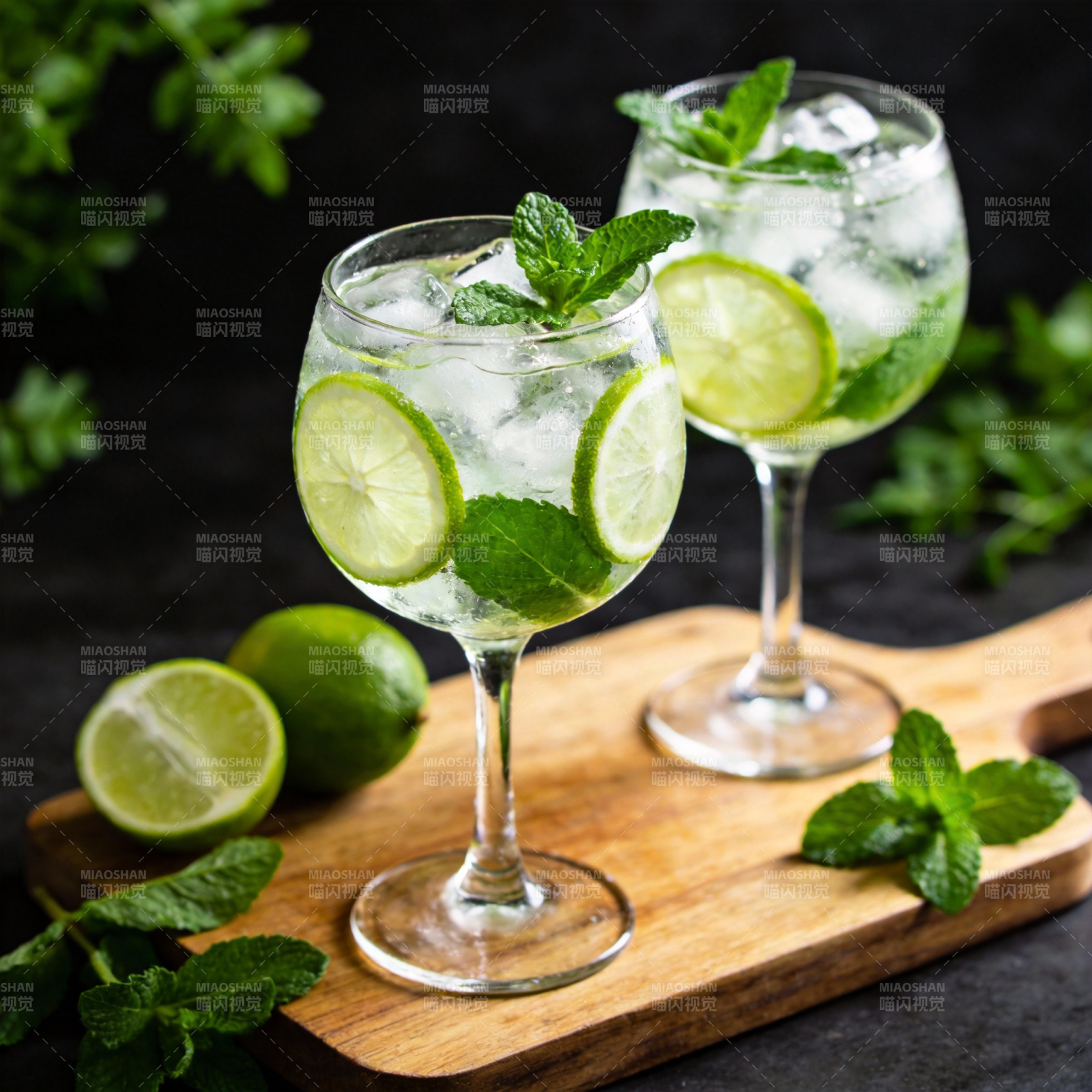 清新莫吉托饮品图片