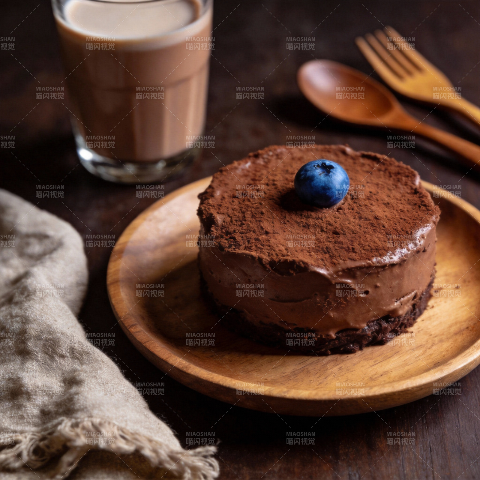 巧克力慕斯蛋糕图片