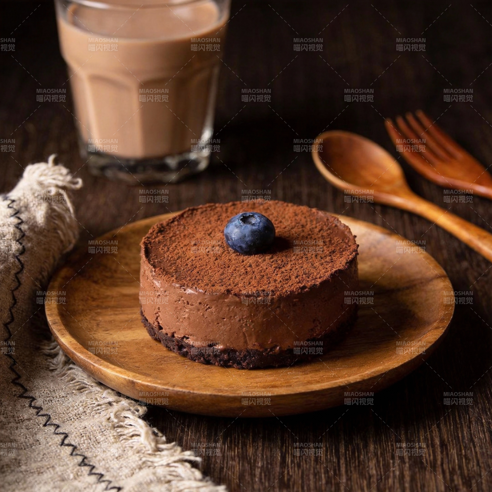 巧克力慕斯蛋糕图片