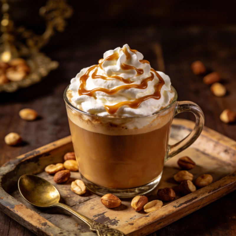 焦糖拿铁 香浓诱人图片