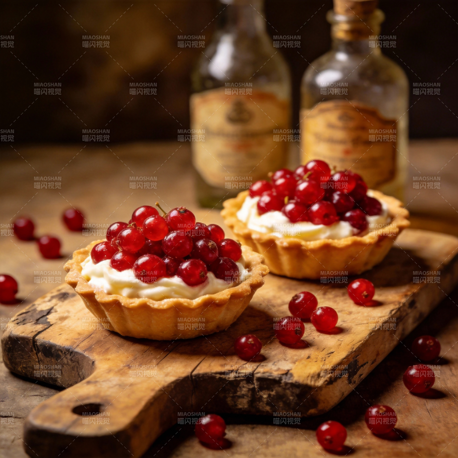 红果奶油小挞图片