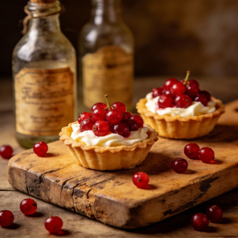 樱桃奶油小挞图片