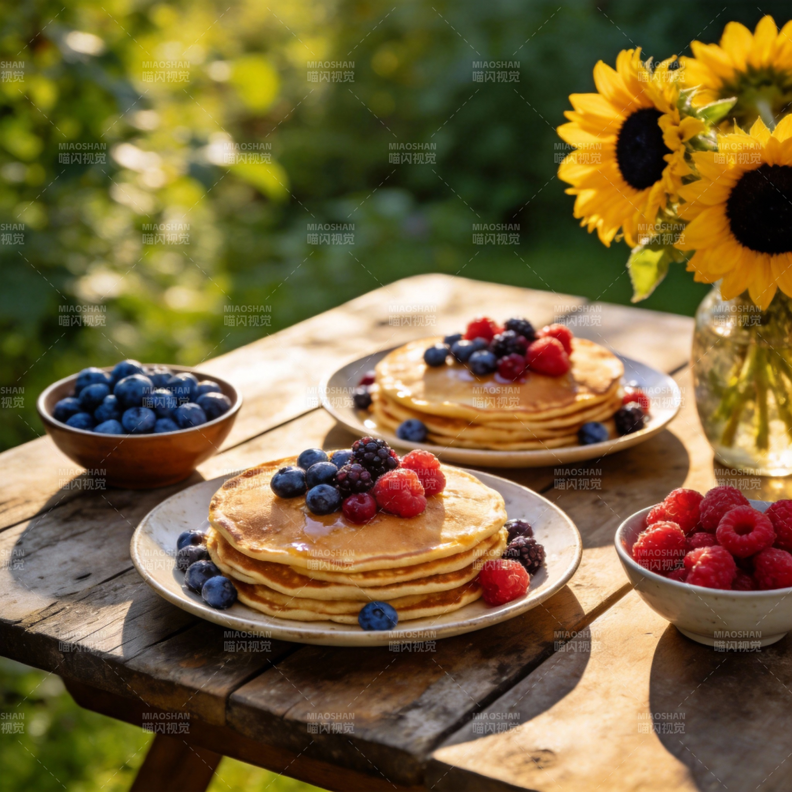 果香煎饼 阳光早餐图片