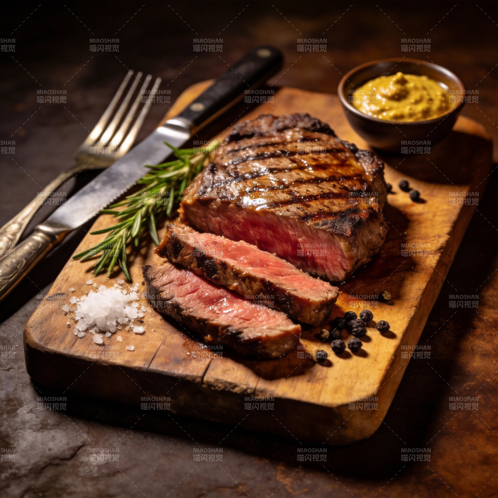 美味牛排 香煎诱人图片