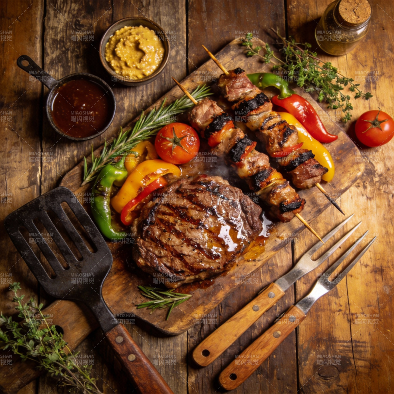 烤肉盛宴图片