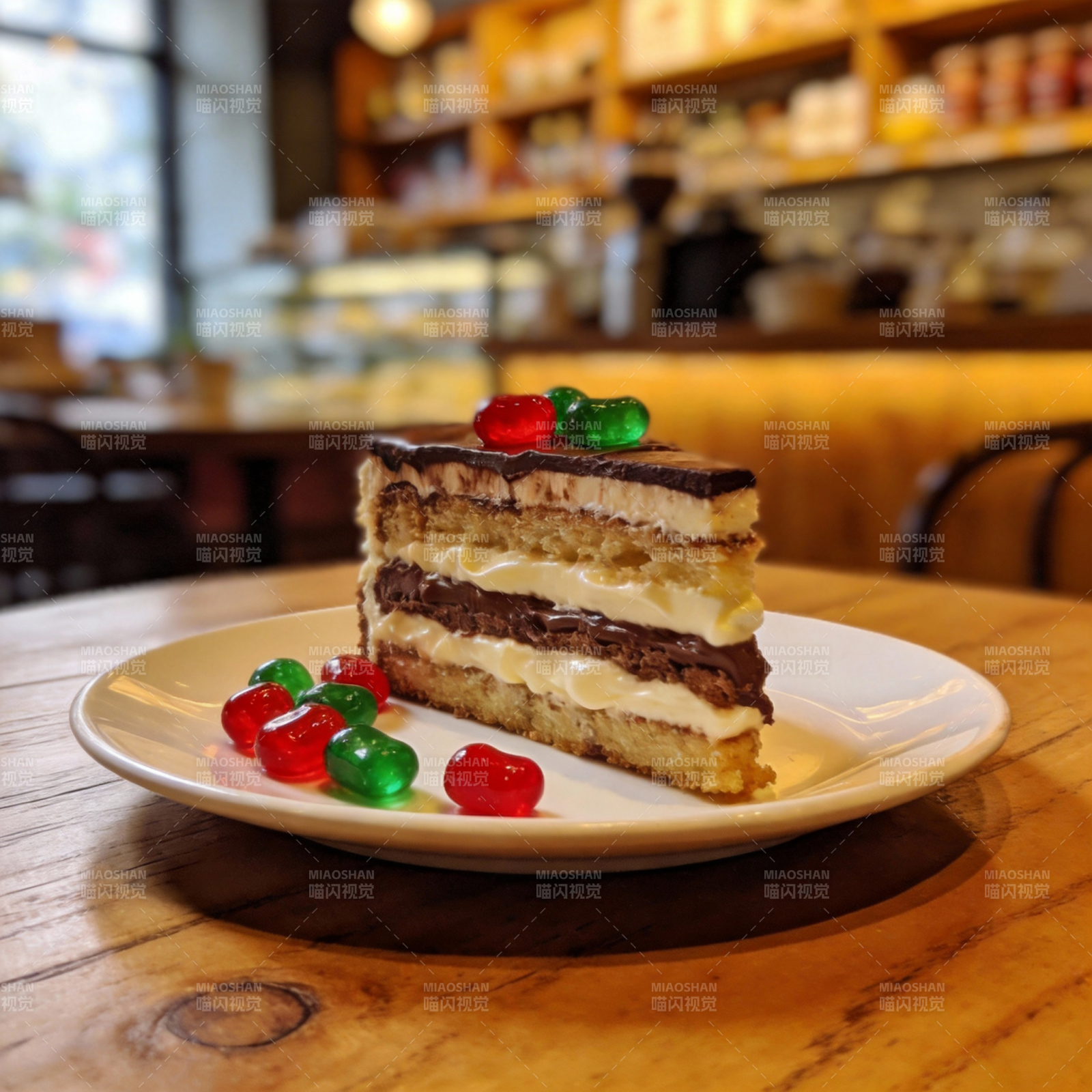 巧克力夹心蛋糕图片