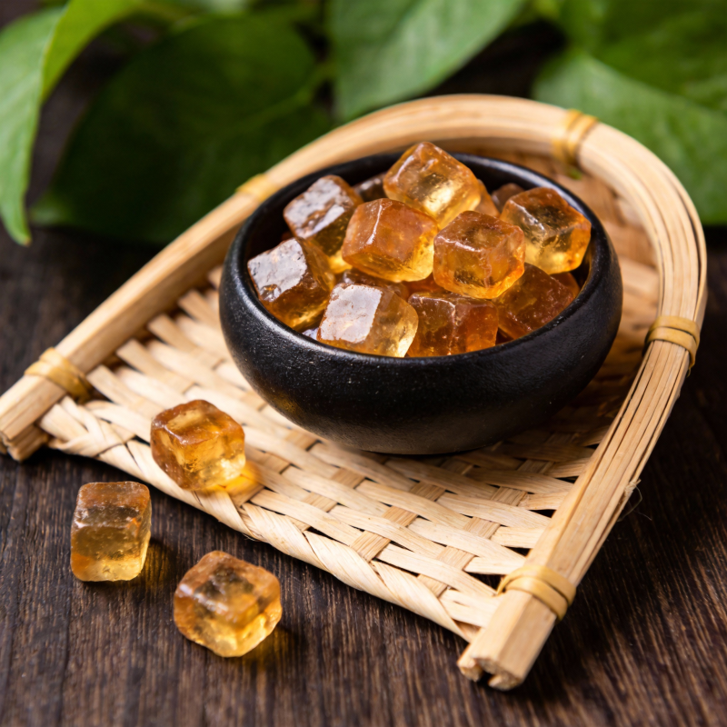 琥珀糖晶莹剔透图片