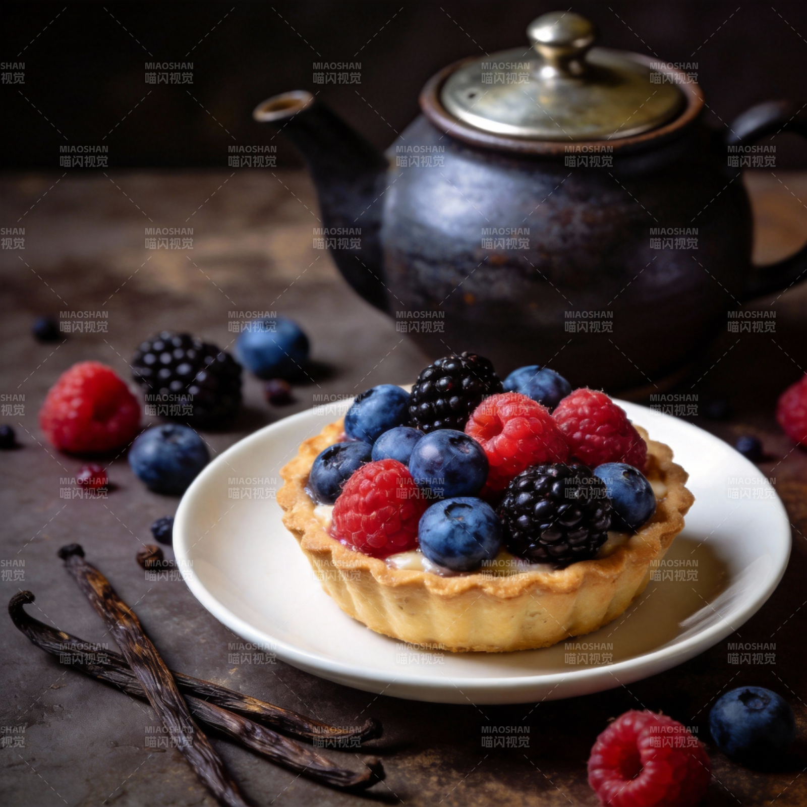莓果小挞图片