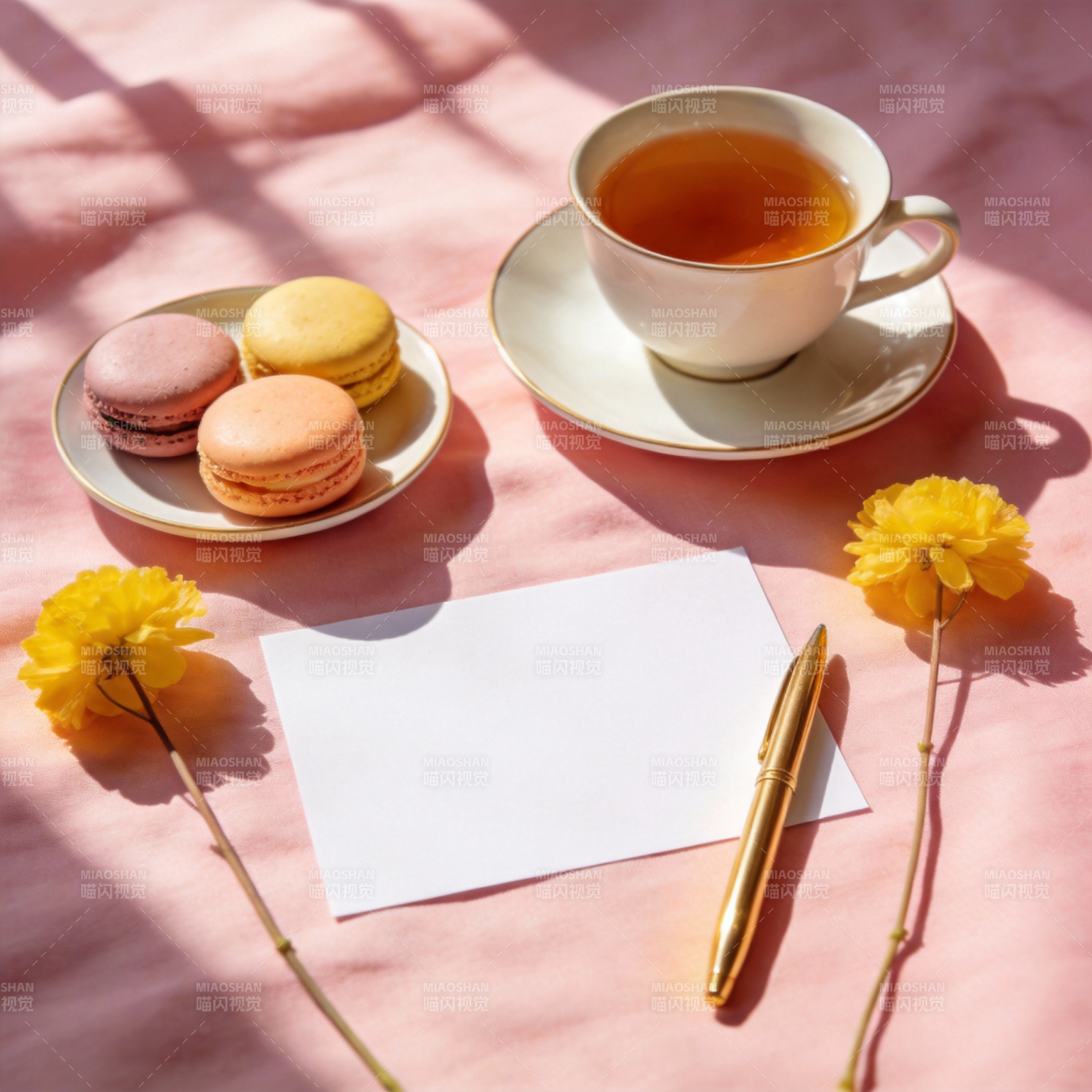 茶点与信笺时光图片