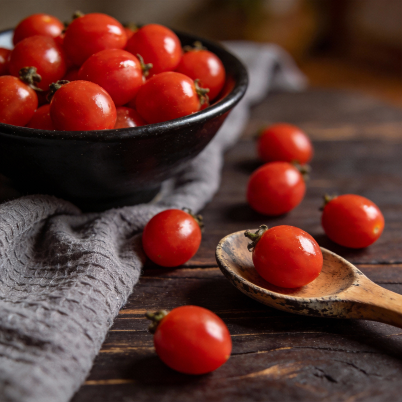 樱桃番茄静物图片