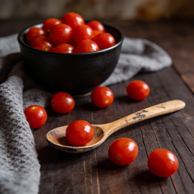 樱桃番茄静物图片