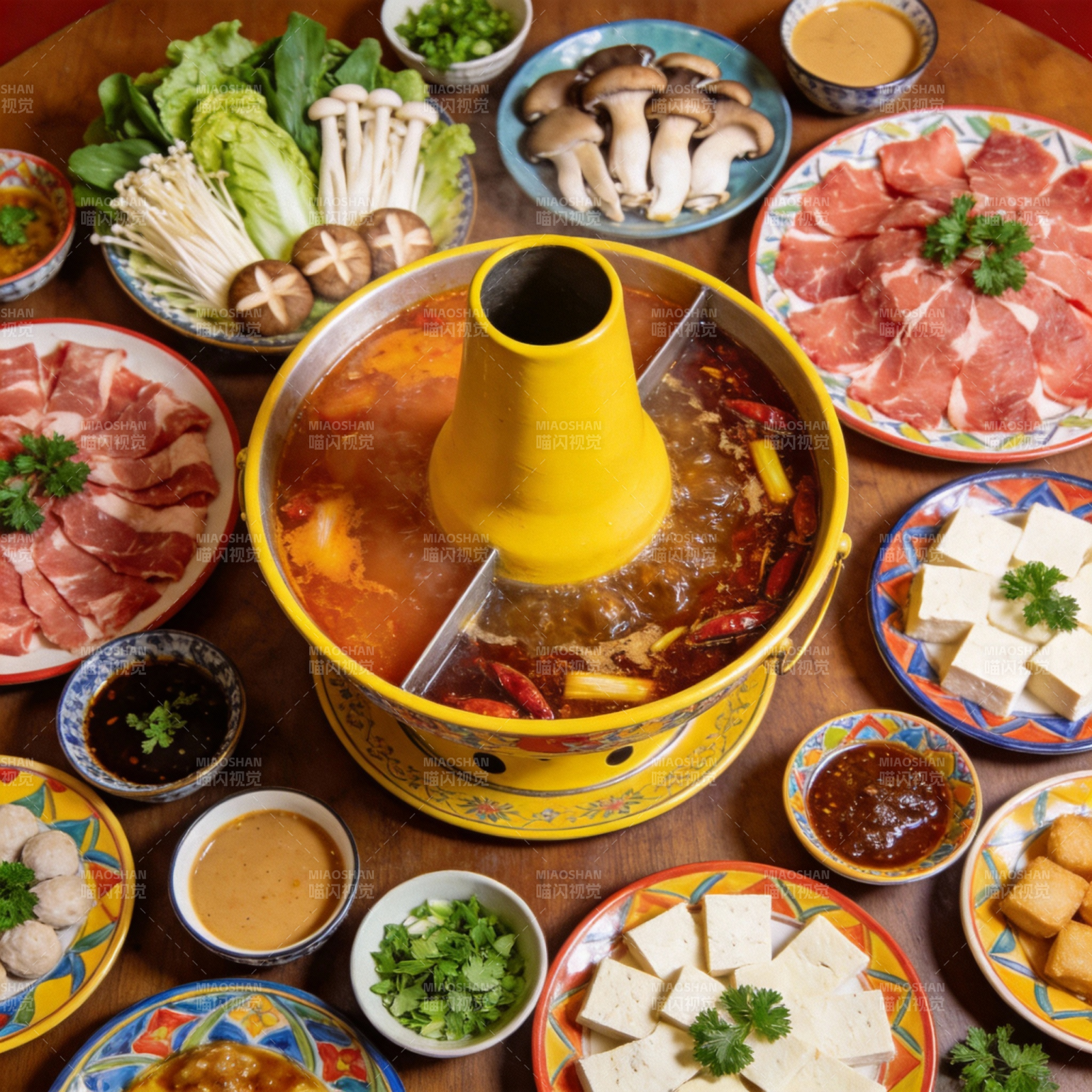 火锅盛宴 美味共享图片