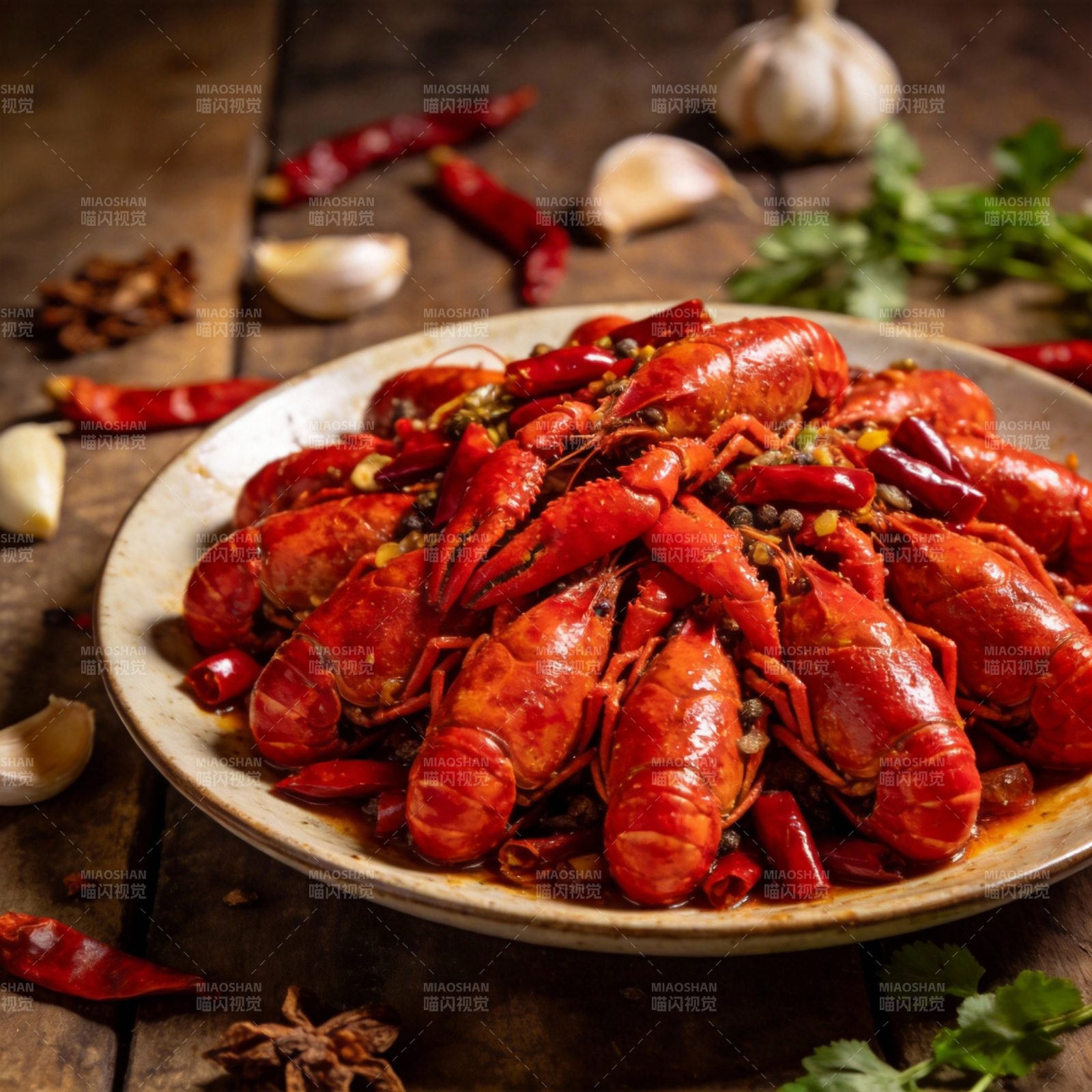 香辣小龙虾图片
