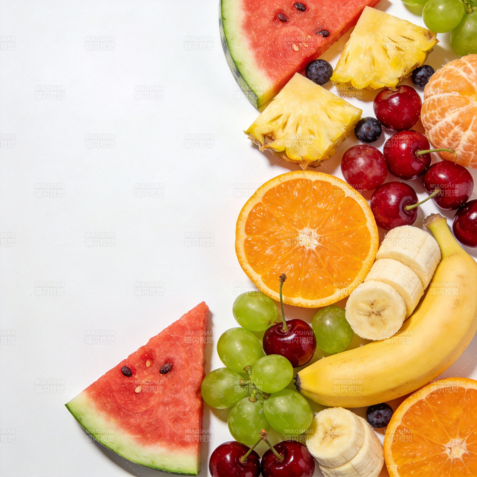 缤纷水果拼盘图片