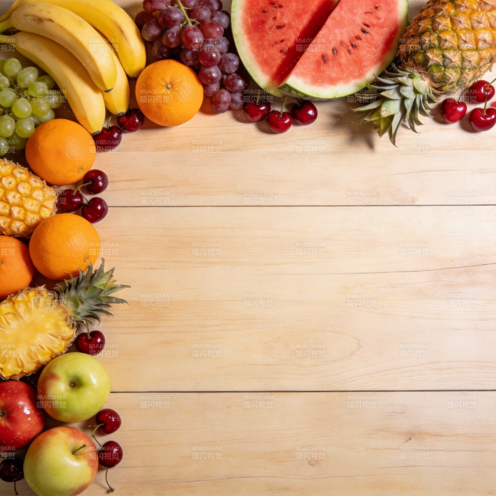 缤纷水果拼盘图片