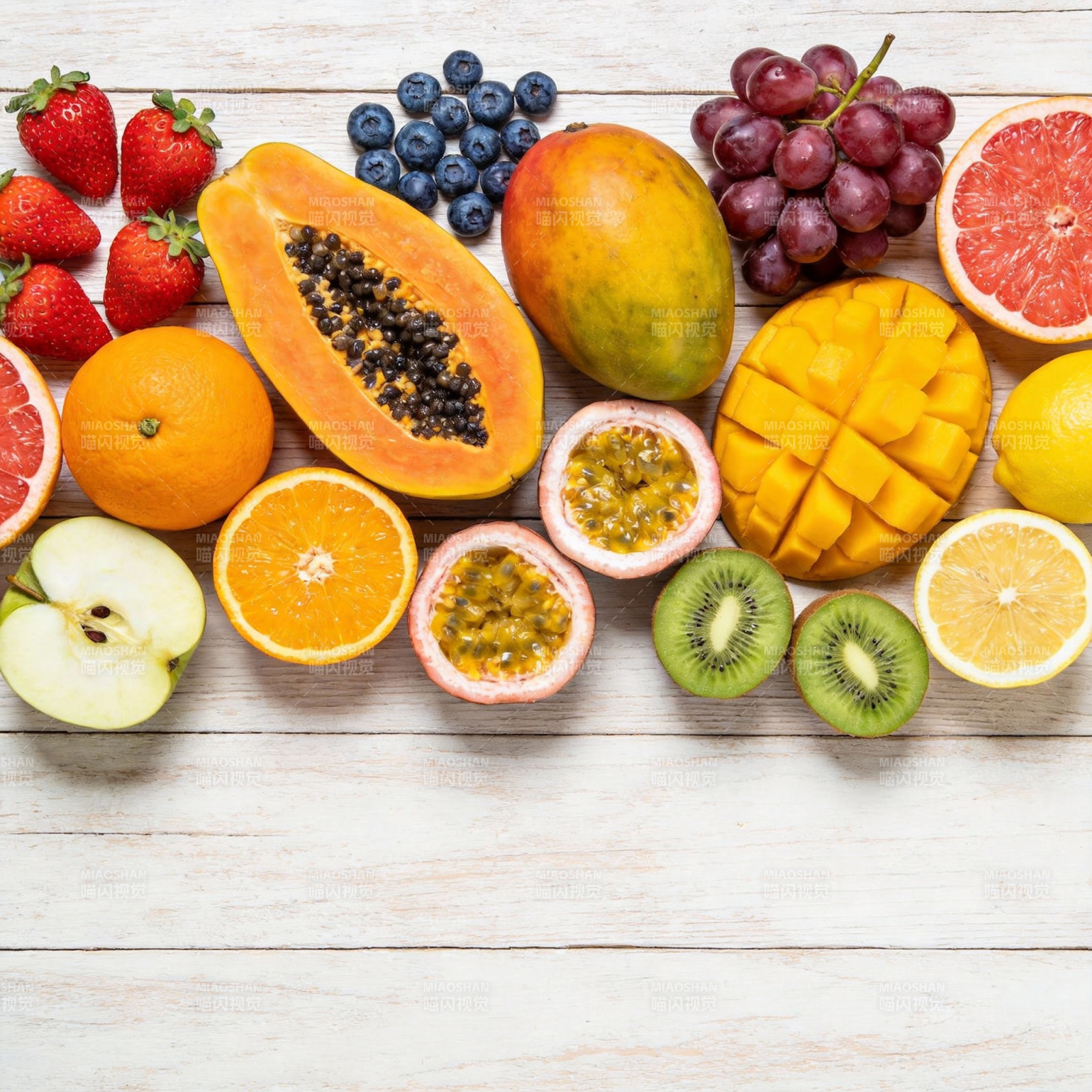 缤纷水果拼盘图片