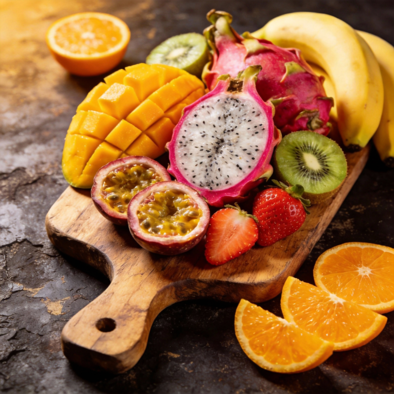 缤纷水果拼盘图片