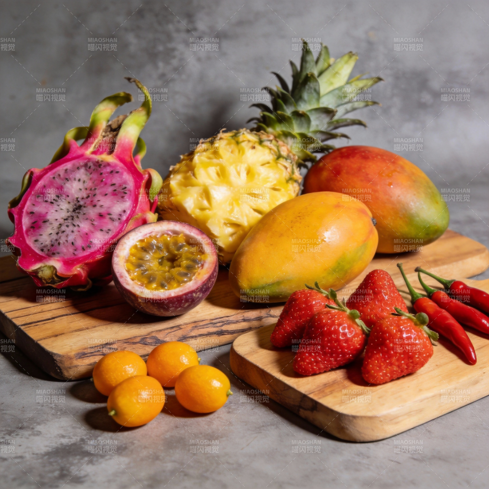 热带水果盛宴图片