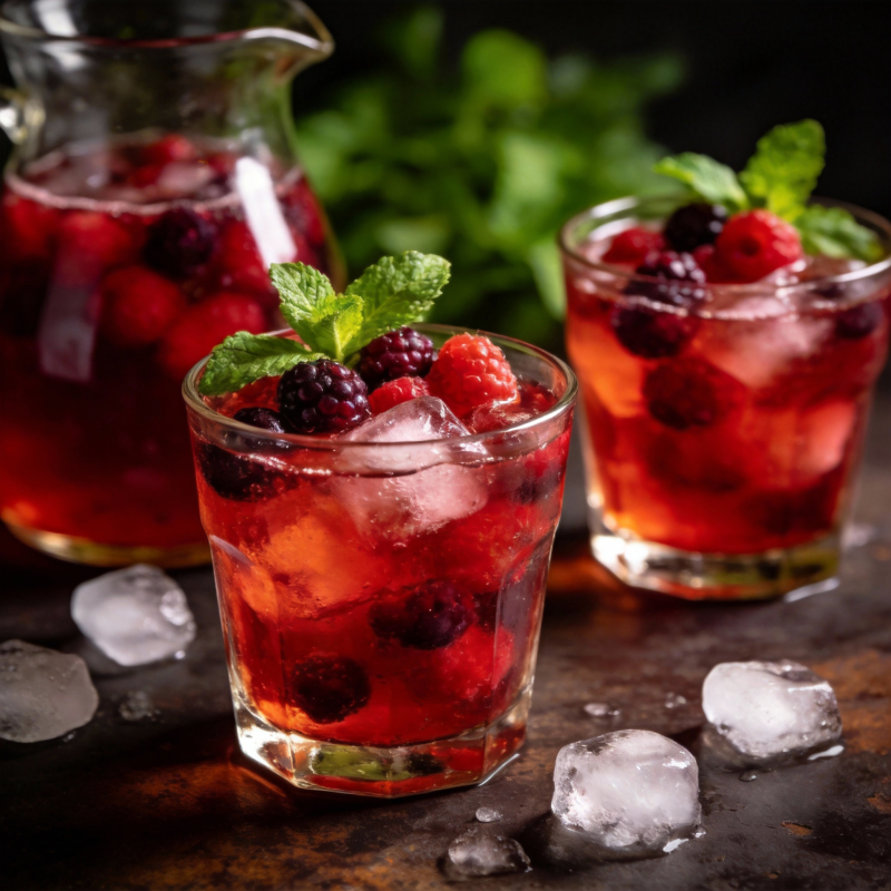 莓果冰饮 清凉一夏图片