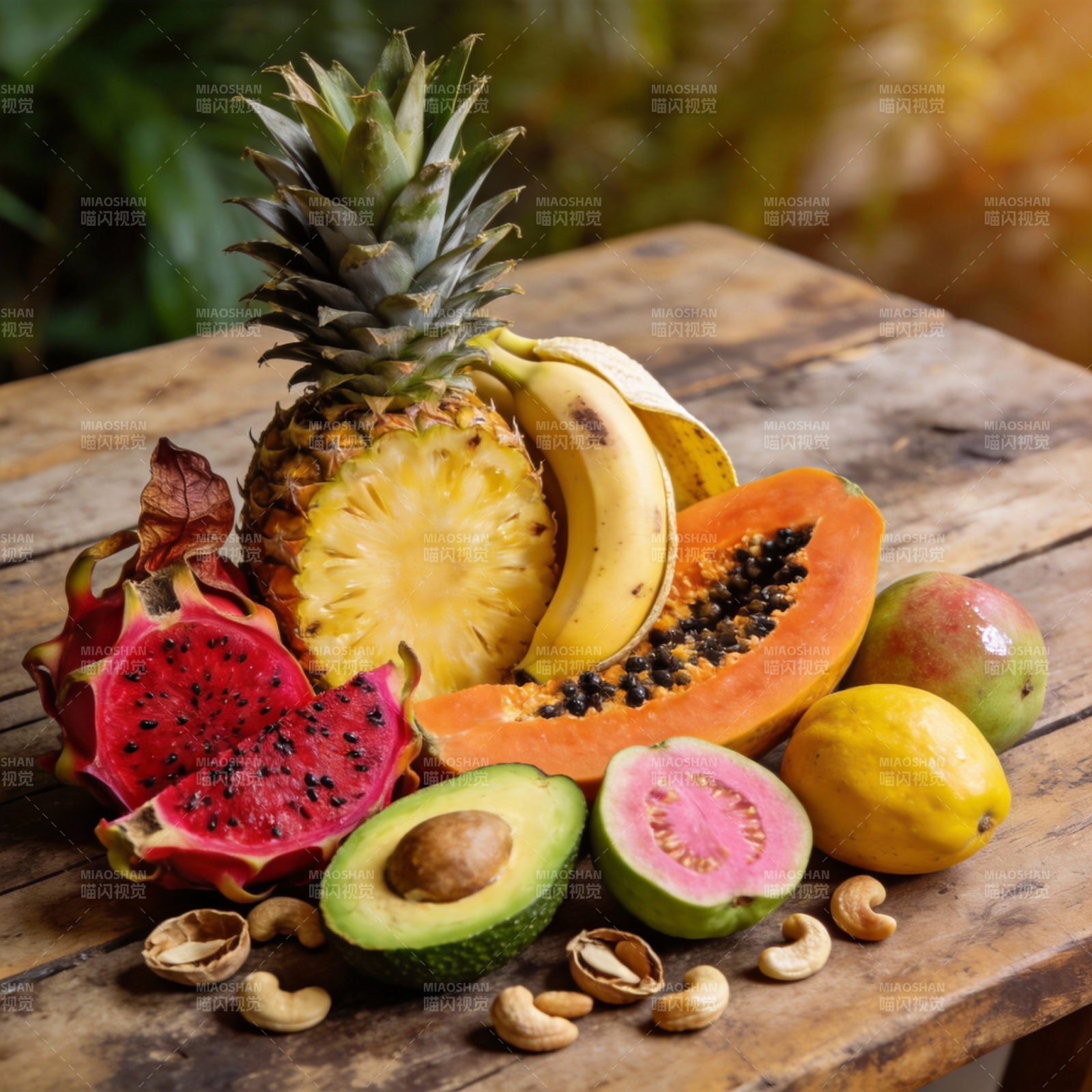 热带水果盛宴图片