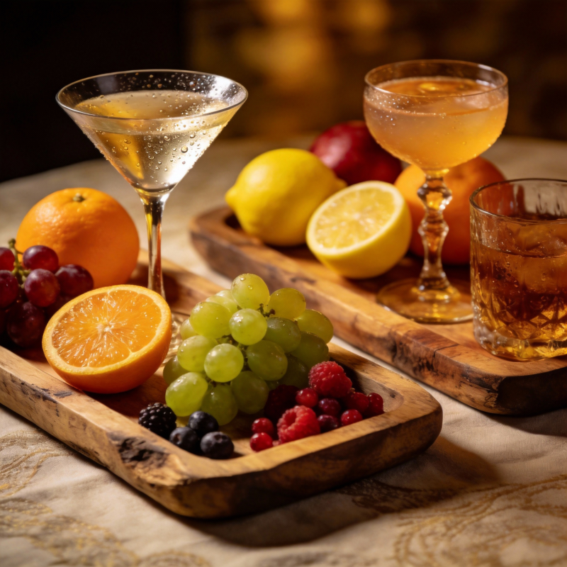 果香鸡尾酒时光图片