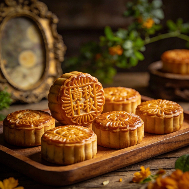 中秋月饼香满堂图片