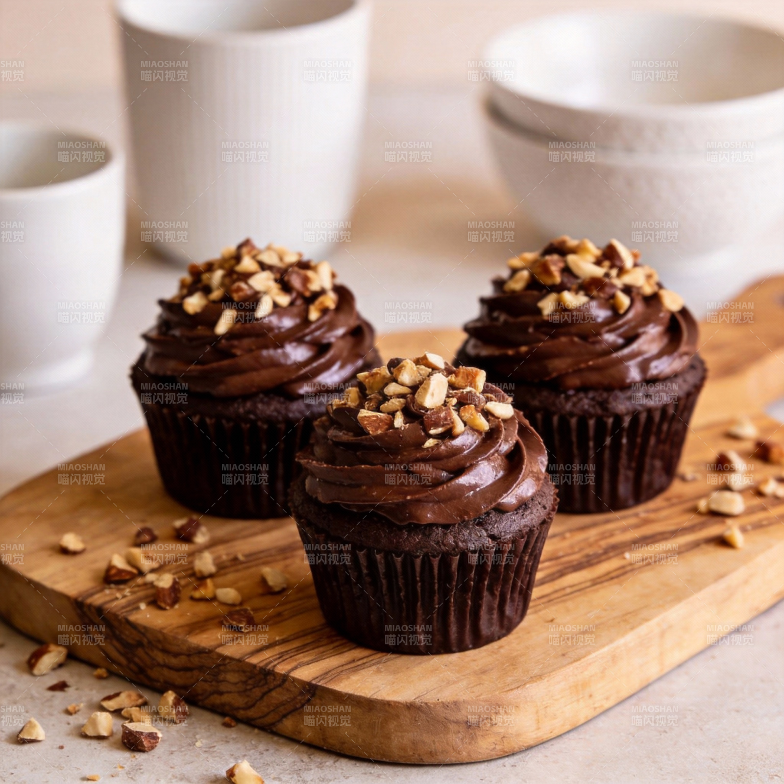 巧克力坚果杯cake图片