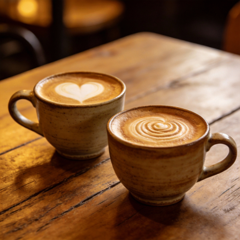 咖啡拉花艺术图片