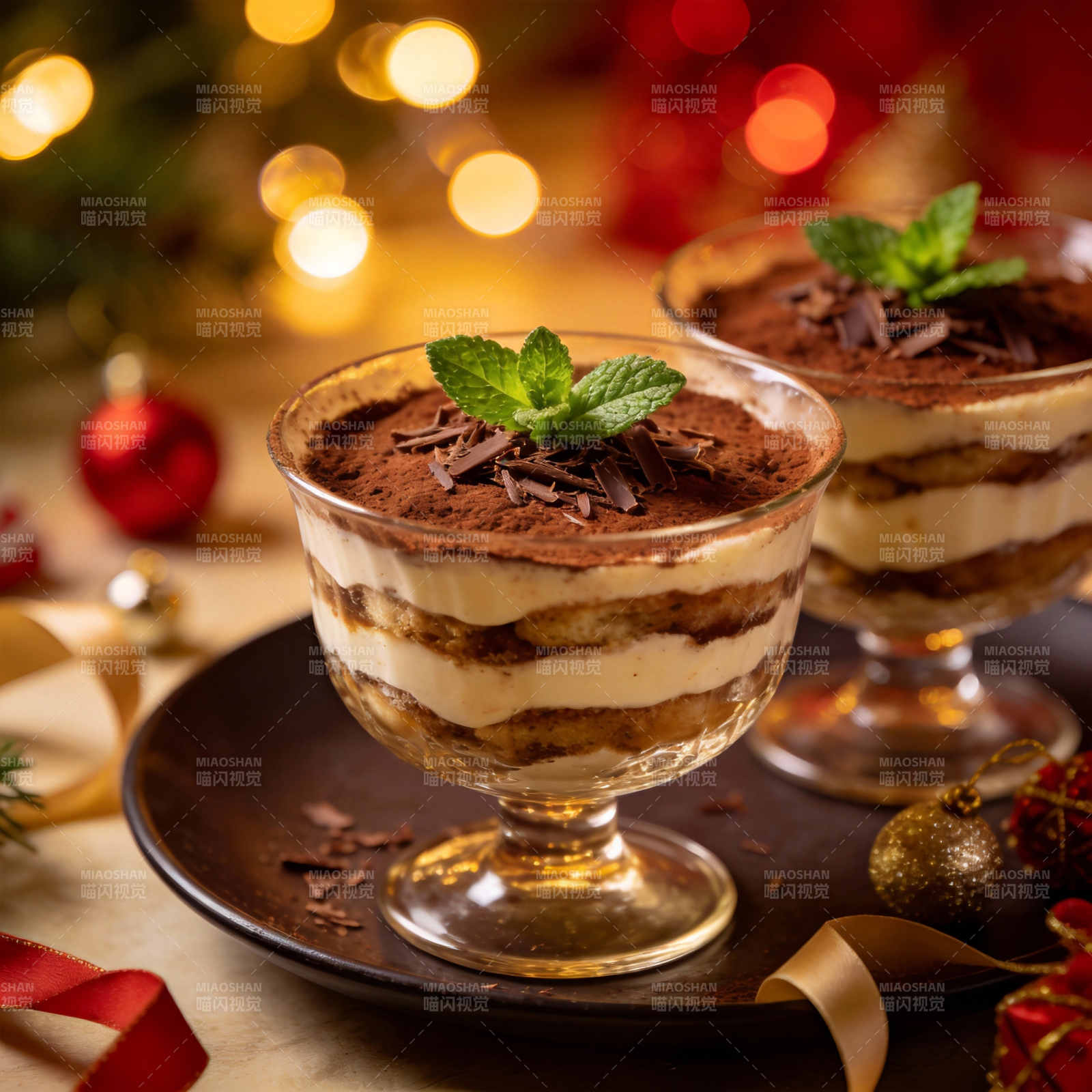 圣诞提拉米苏图片