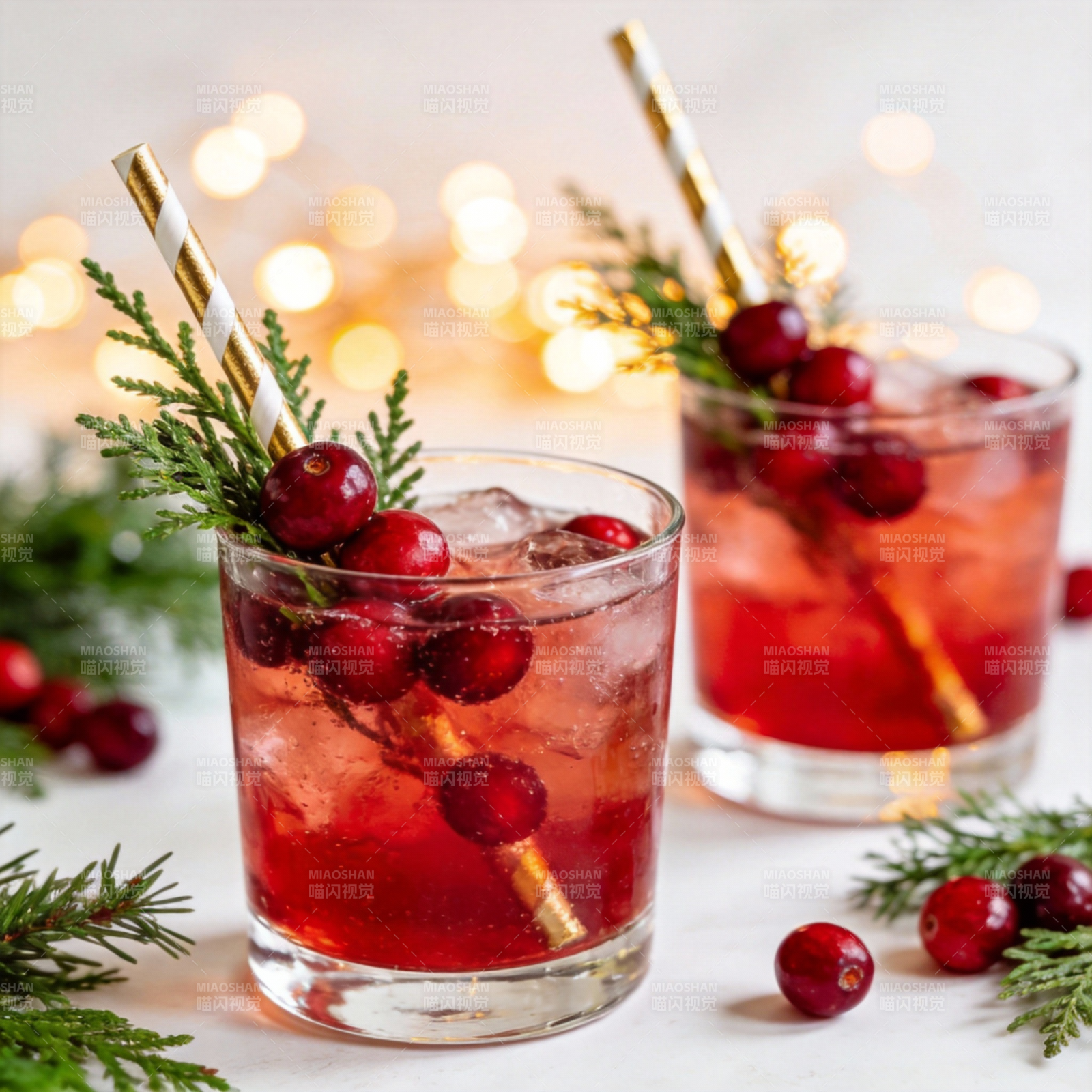 节日蔓越莓特调图片